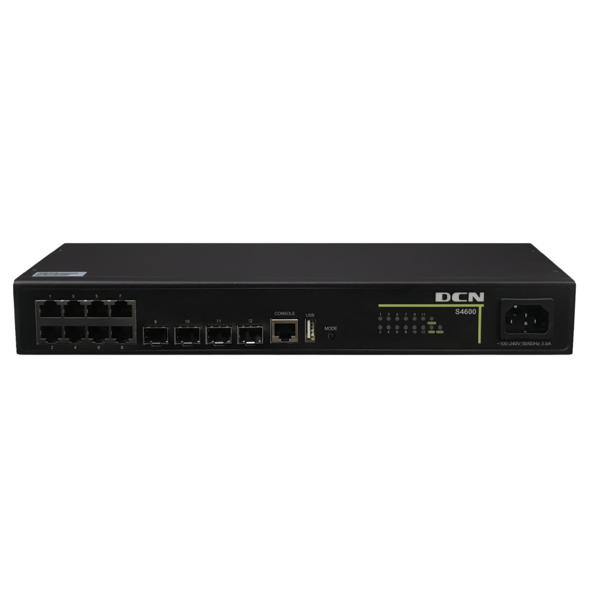 S4600-12X-P-SI vista frontal